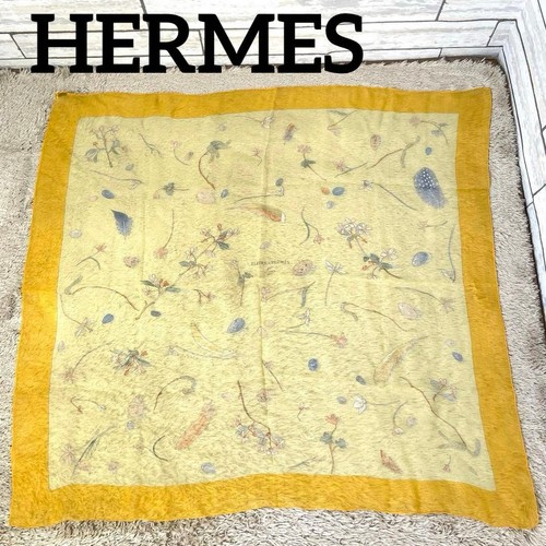 Sciarpa hermes fleurs - fleurs, et