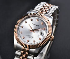 Orologi da polso automatico vetro zaffiro 39,5 mm 21 Jewels Miyota MOV'T PARNIS