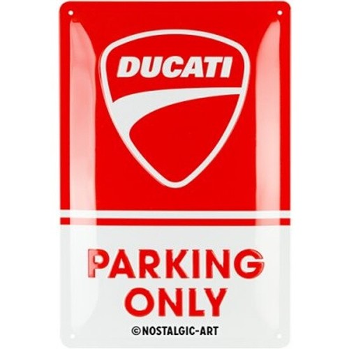 Targa latta ducati - in,