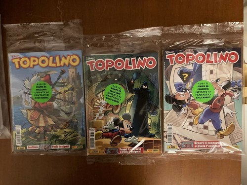 Topolino 3534 3535 3536 con - topolino,