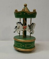 GIOSTRA CON I CAVALLINI, GIOSTRINA, CAROSELLO, IN LEGNO