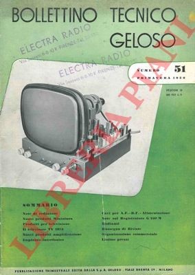Radiotecnica geloso - geloso,