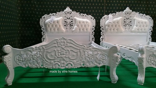 Letto rococò king size - letto, 5'