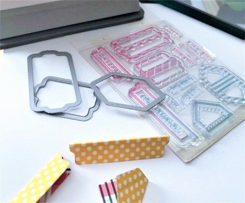 Schede clear stamp - clear, &