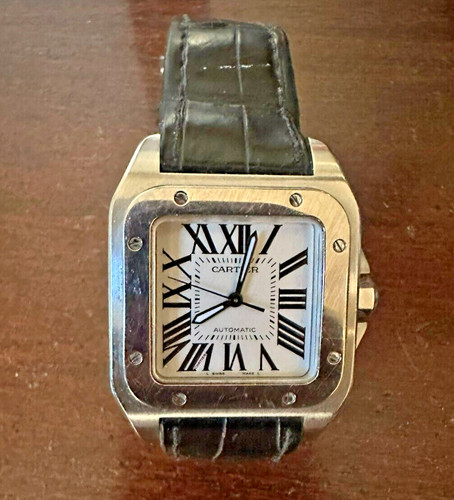 Cartier santos 100 - santos,