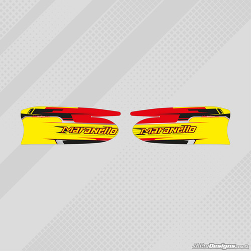 Kit adesivi sidepod - kit, maranello