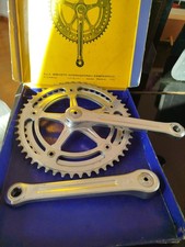 Campagnolo CRANKSET RECORD STRADA  151 BCD  V2 years 1959/1961  size 170