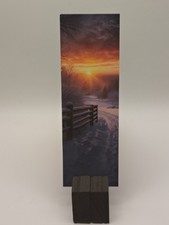 Winter Sunrise Path Bookmark