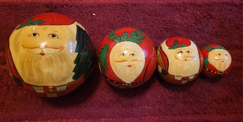 Bambola russa babbo - bambola, natale