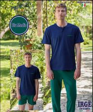 IRGE Pigiama Uomo Tris, Cotone