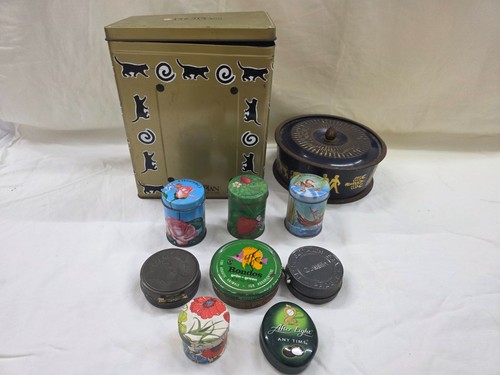 Lotto scatole latta - 10,