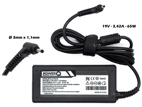 Alimentatore powerq 65w - powerq, 19v