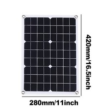 Kit Pannello Solare 1500W - 3x500W + Controller 100A + Cavo Prolunga + AlligatonS