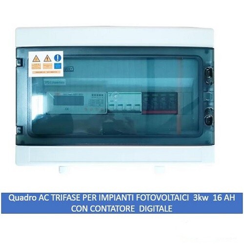 Quadro trifase per impianti - quadro,