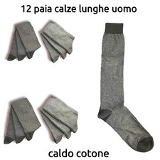 12 paia Calze lunghe Caldo