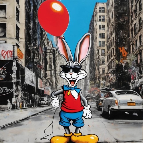 Coniglietto fumetto new york - new,