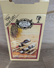 Porta vino RTA massello di