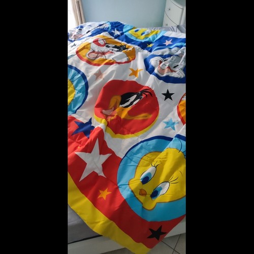 Set trapunta lenzuolo looney - e,