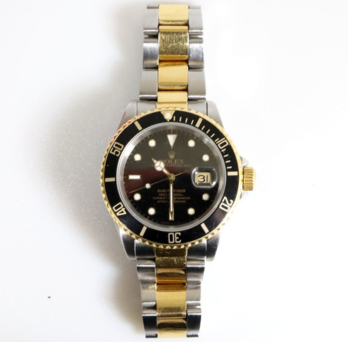 Rolex two tone submariner - two-tone, with