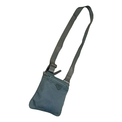 Borsa prada poliestere blu - borsa,