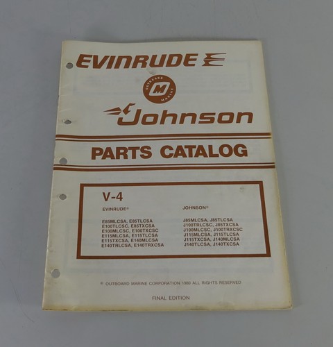 Catalogo parti omc johnson - catalogo,