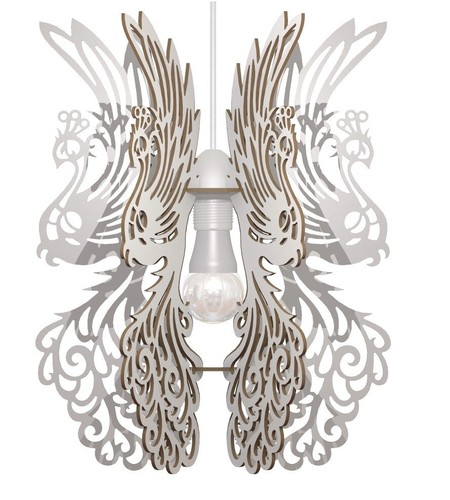 Lampada forma fenice - lampada, di
