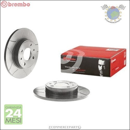 Kit coppia dischi freno brembo - dischi,