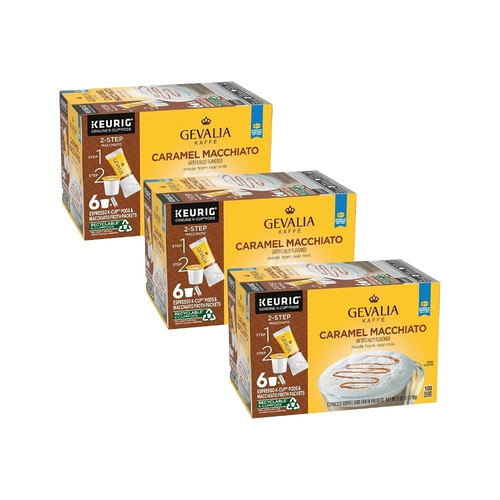 Caramel macchiato latte - caramel,