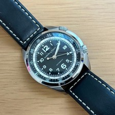 Orologio Uomo Hamilton Khaki Pilot Aviation H764550 Quadrante Nero di JP