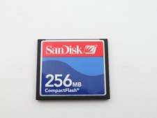 Sandisk Compact Flash  256mb   - USATA