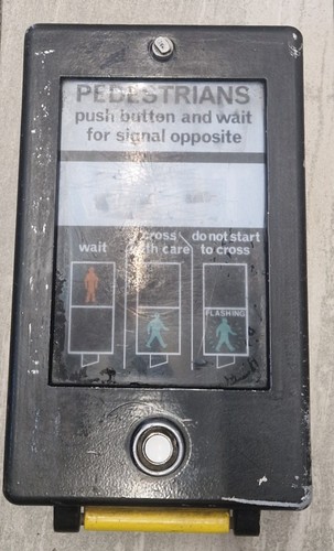 Pedestrian crossing wait - crossing,