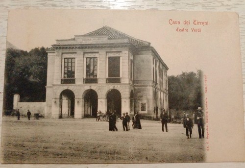 Cartolina antica cava - cartolina,