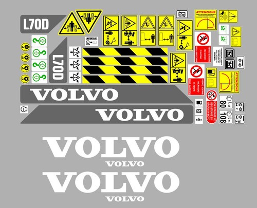 Volvo d decalcomanie - volvo, 70