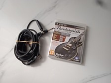 PS3 Rocksmith 2014 + Cavo Canale USB + eventuali 2 GIOCHI LEGGI