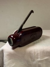 CAUDANO TORINO SOL 1941 PILA TORCIA MECCANICA CARICA MANUALE IN BACHELITE EPOCA