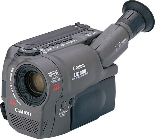 Videocamera canon uc800 8mm - videocamera,