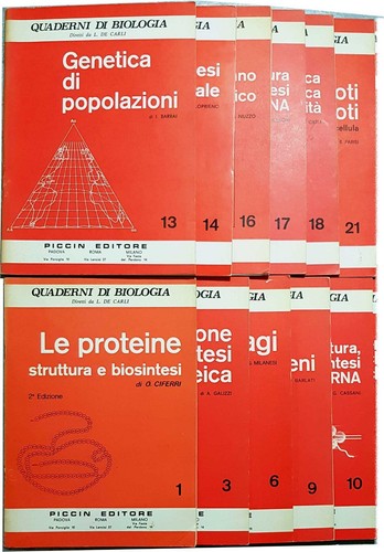 Quaderni biologia vari - di, n.