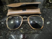 Occhiali da sole vintage Ray Ban W0869 tradizionali Premier D anni 80 90 Bausch & Lomb con custodia