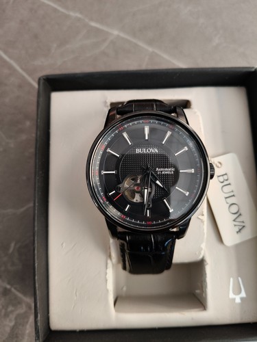 Bulova automatic open heart - open,