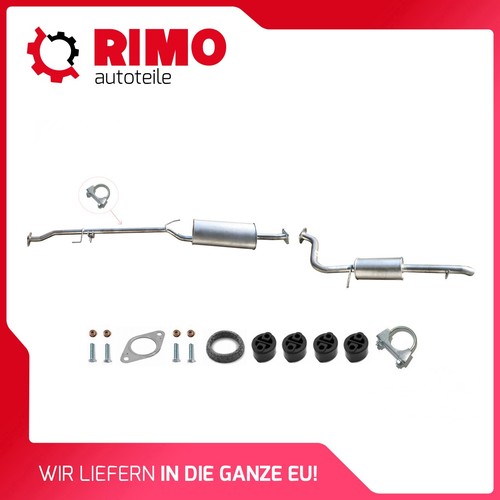 Impianto scarico mazda - scarico,