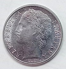 MONETA coin 100 LIRE piccole Repubblica Italiana 1992 - diametro 18 mm