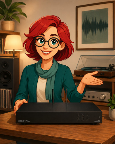 Audiolab 6000n play res - play, hi-res