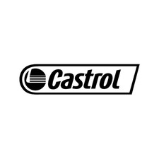 Castrol - Adesivo PreSpaziato - Black - 10cm