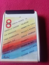 DISCHI ESTATE '72 CASSETTA STEREO 8 STORMY SIX DELIRIUM GIGANTI GIOVANNA RARA
