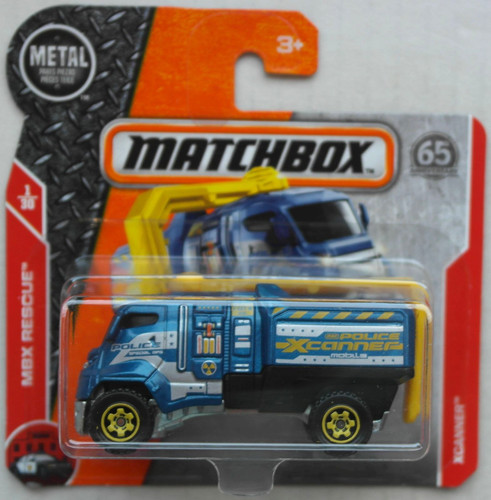Matchbox xcanner blu - xcanner, blu/nero