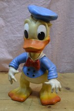 VECCHIO PUPAZZO IN GOMMA PAPERINO WALT DISNEY PRODUZIONE [TI36]