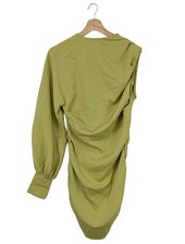 PRETTYLITTLETHING Abito monospalla Donna Abito Taglia IT 42 cachi