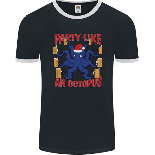 Shirt ringer uomo - uomo, octopus