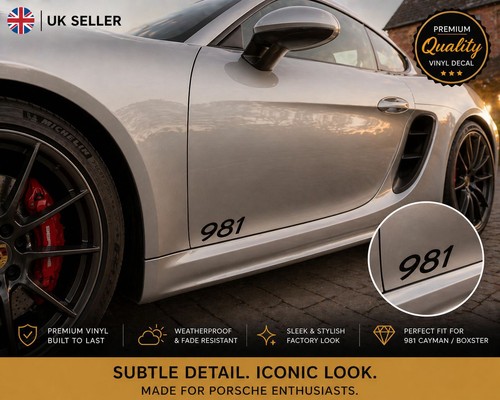 Decalcomania porsche cayman - decalcomania,