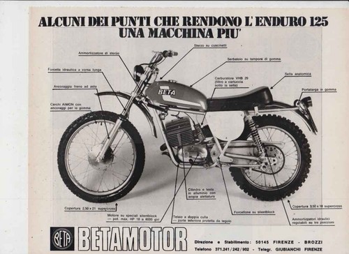Advertising pubblicità moto - pubblicità-,